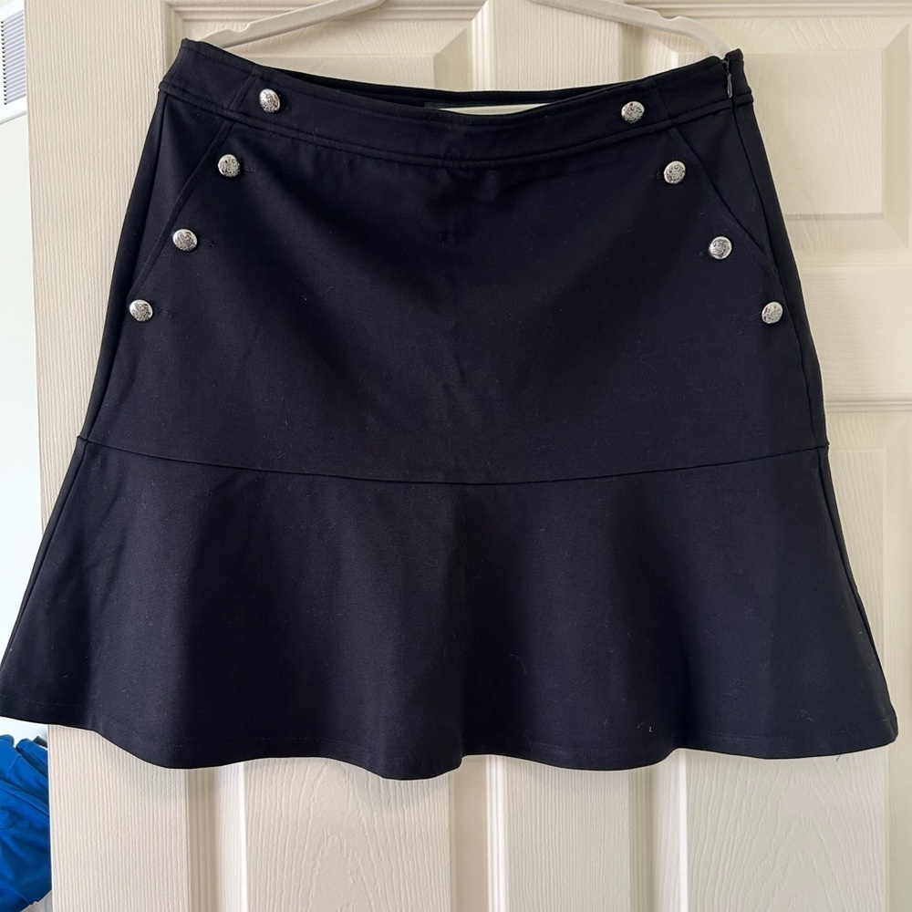 Lauren Ralph Lauren Black Skater Skirt